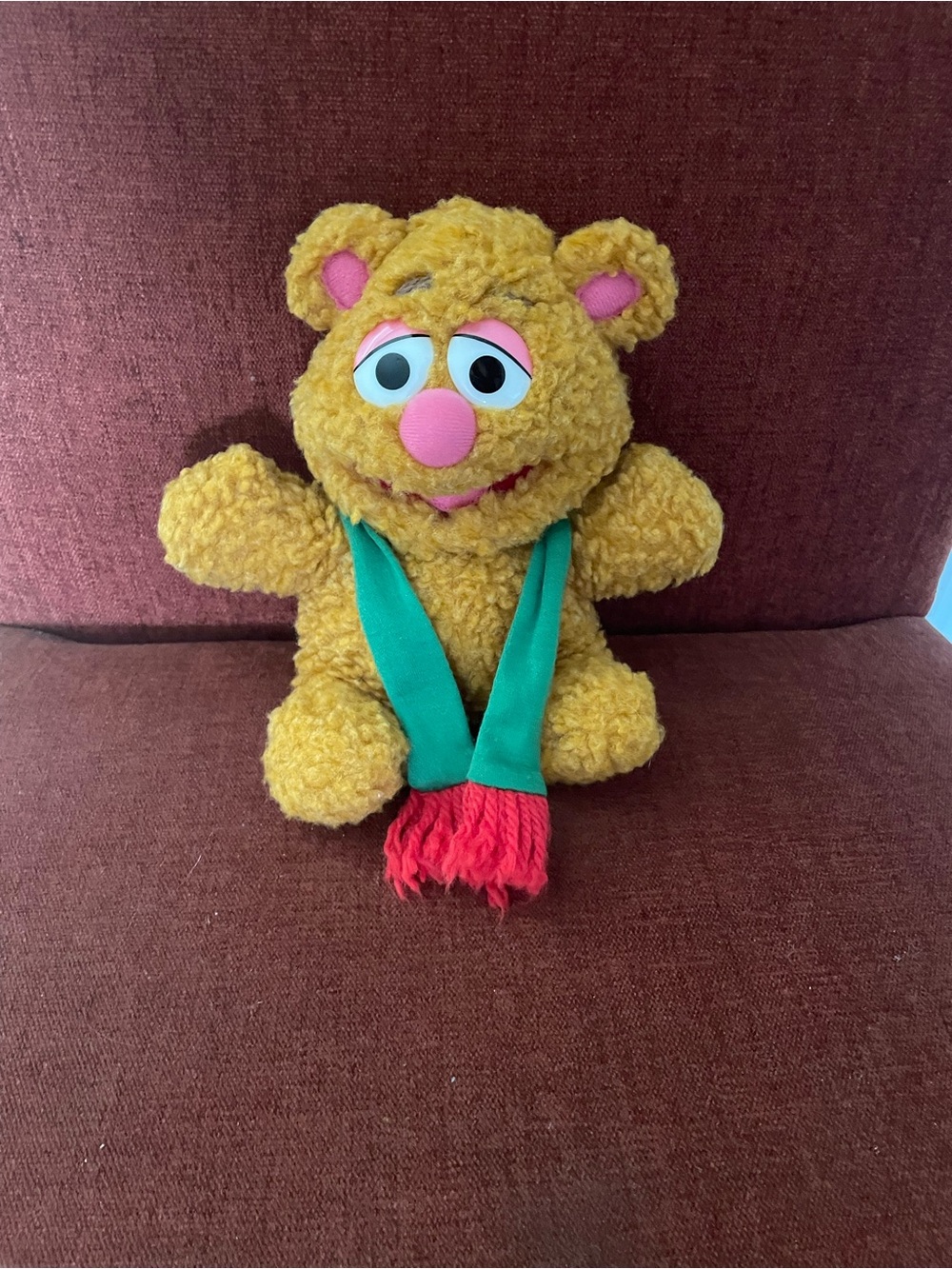 Muppets vintage fozzie bear plush